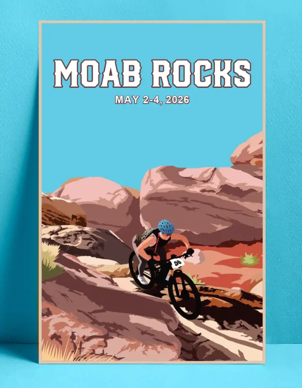 Moab Rocks 2026 Official Finisher Award