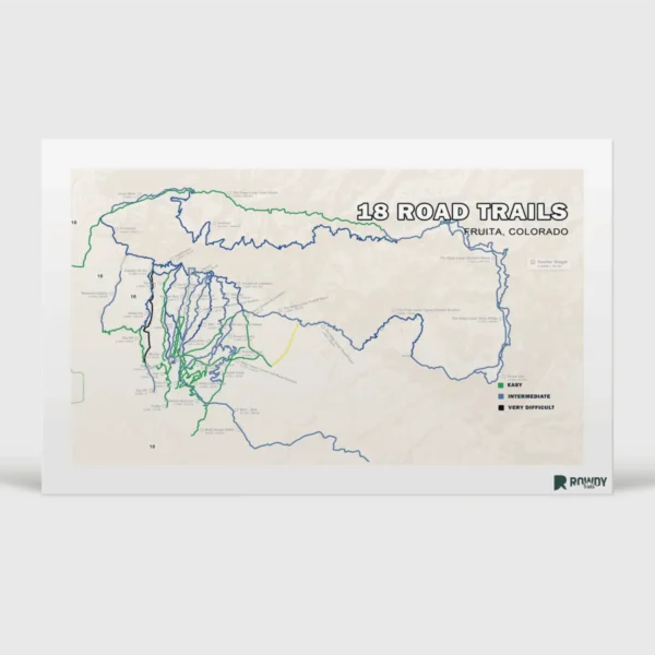 18 Road Trails Trail Map