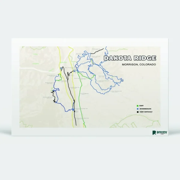 Dakota Ridge Trail Map