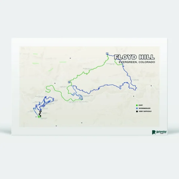 Floyd Hill Trail Map