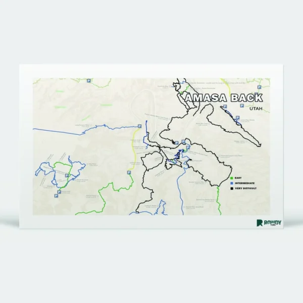 Amasa Back Trail Map