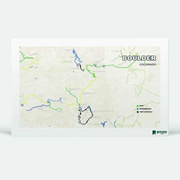 Boulder Trail Map