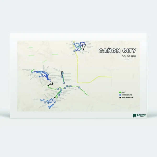 Cañon City Trail Map