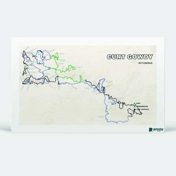 Curt Gowdy Trail Map