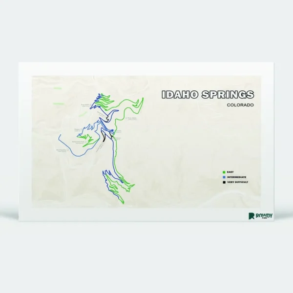 Idaho Springs Trail Map