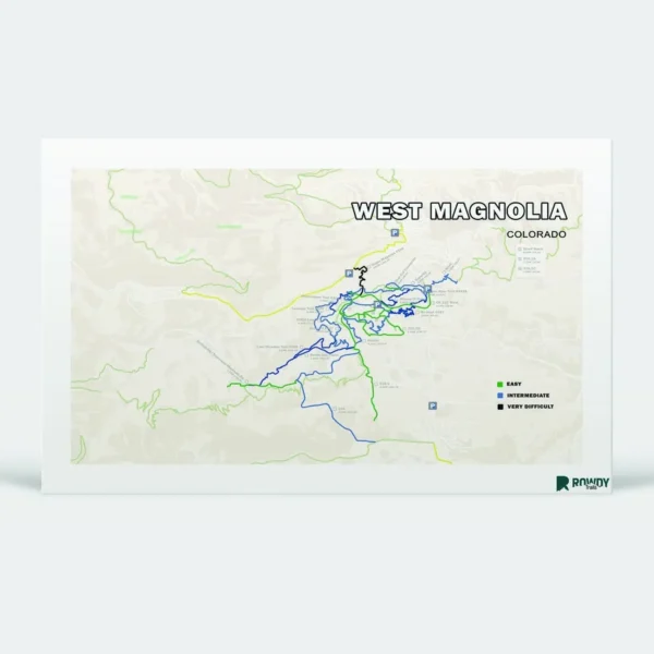 West Magnolia Trail Map