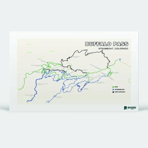 Buffalo Pass Trail Map