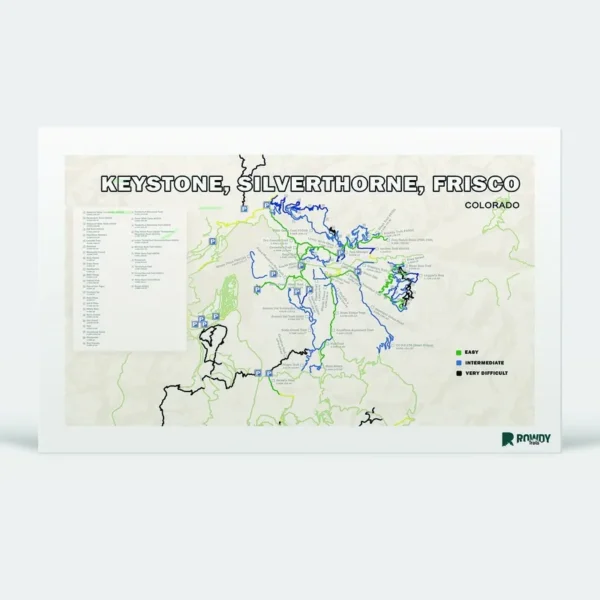 Keystone Trail Map