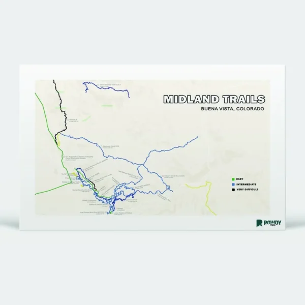Midland Trails Trail Map