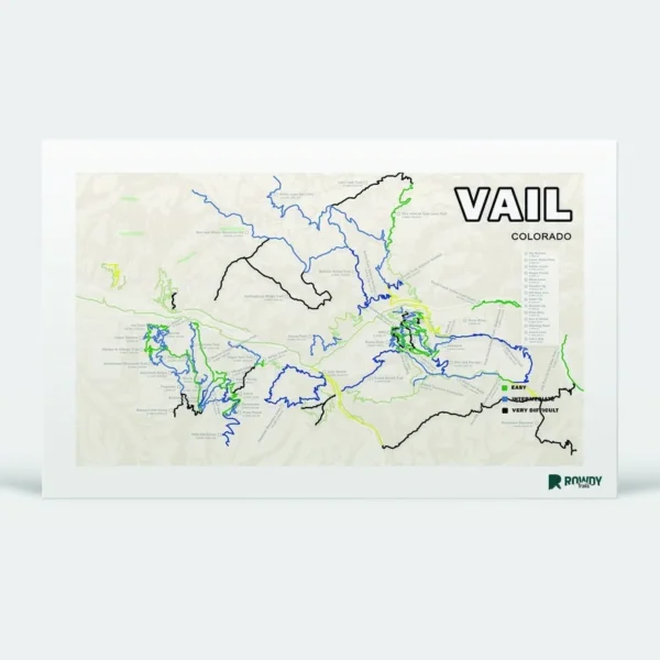 Vail Trail Map
