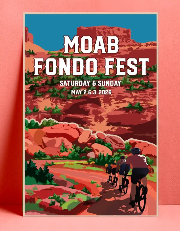 MOAB Fondo Fest 2026 Official Finisher Award