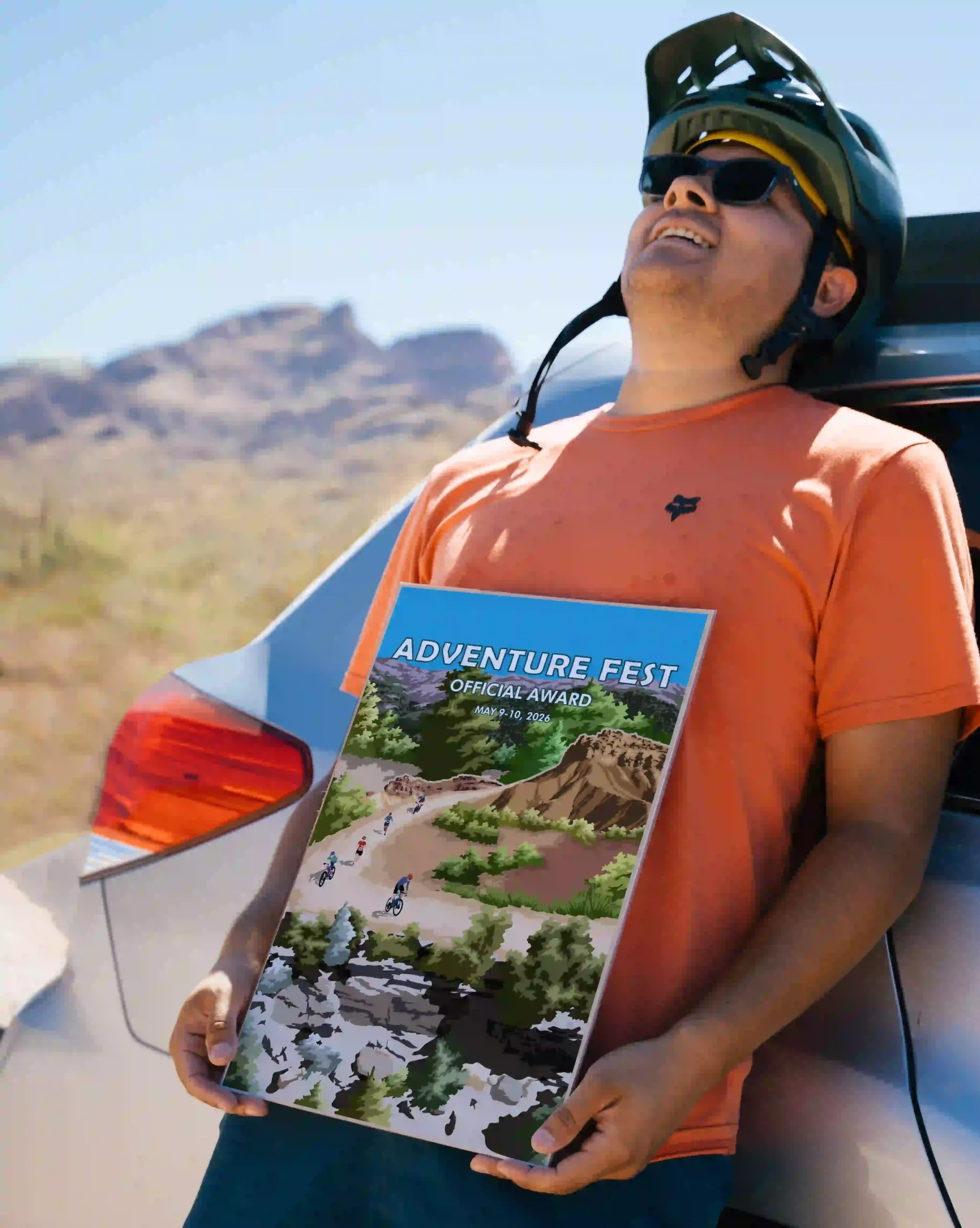 Adventure Fest__with car poster