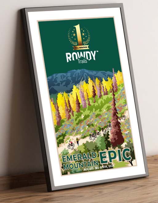 Emerald Mountain Epic 2025 Official Finisher Award