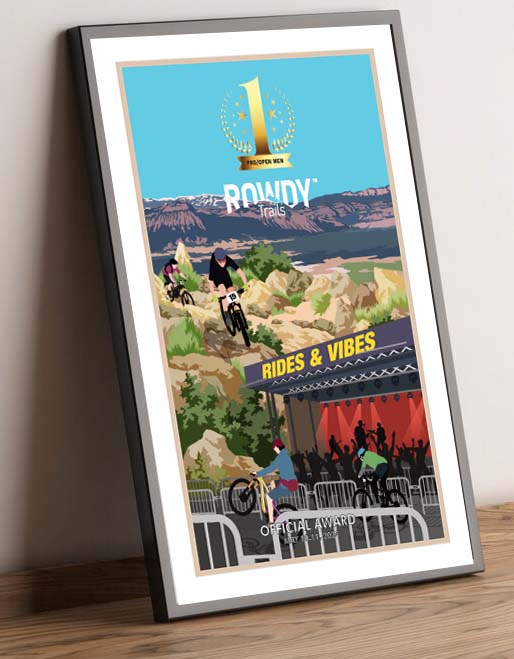 Grand Junction Rides & Vibes 2024 Official Finisher Award
