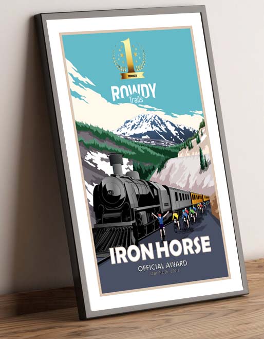 Iron Horse official 2025 Official Finisher Award