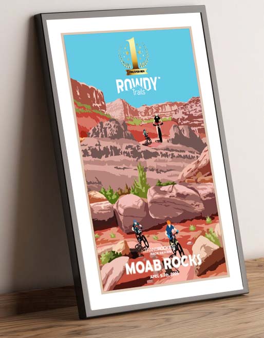 Moab Rocks 2025 Official Finisher Award