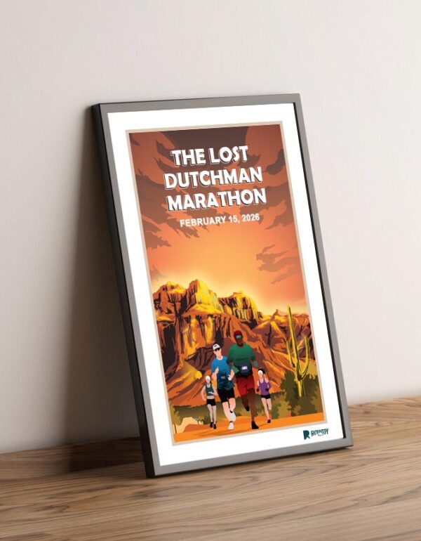 Lost Dutchman Marathon 2026 Official Finisher Award