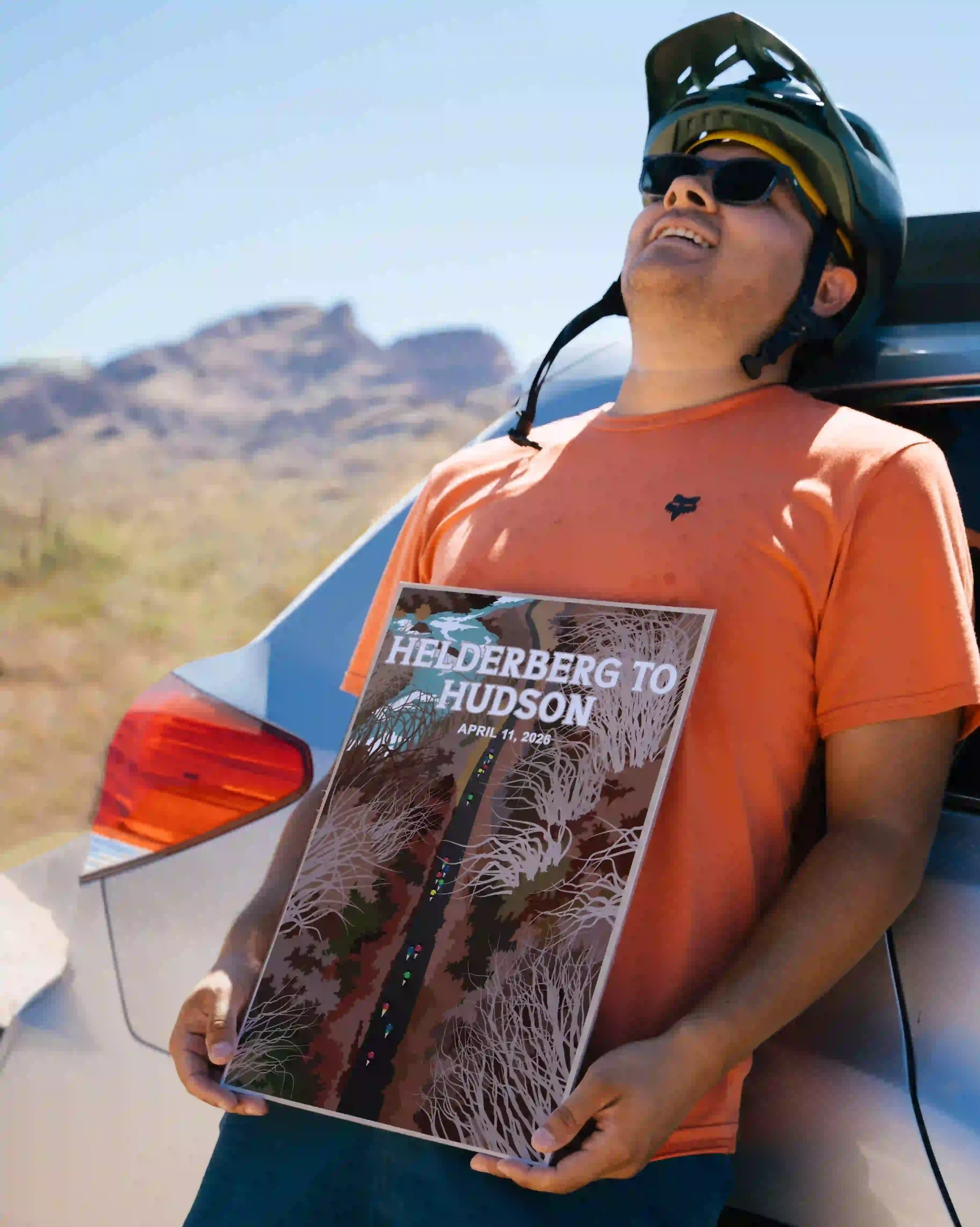 Helderberg to hudson_poster with car