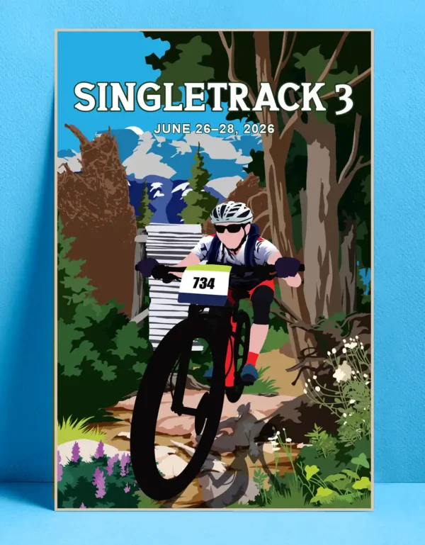 Bernie Singletrack 3 2026 Official Finisher Award