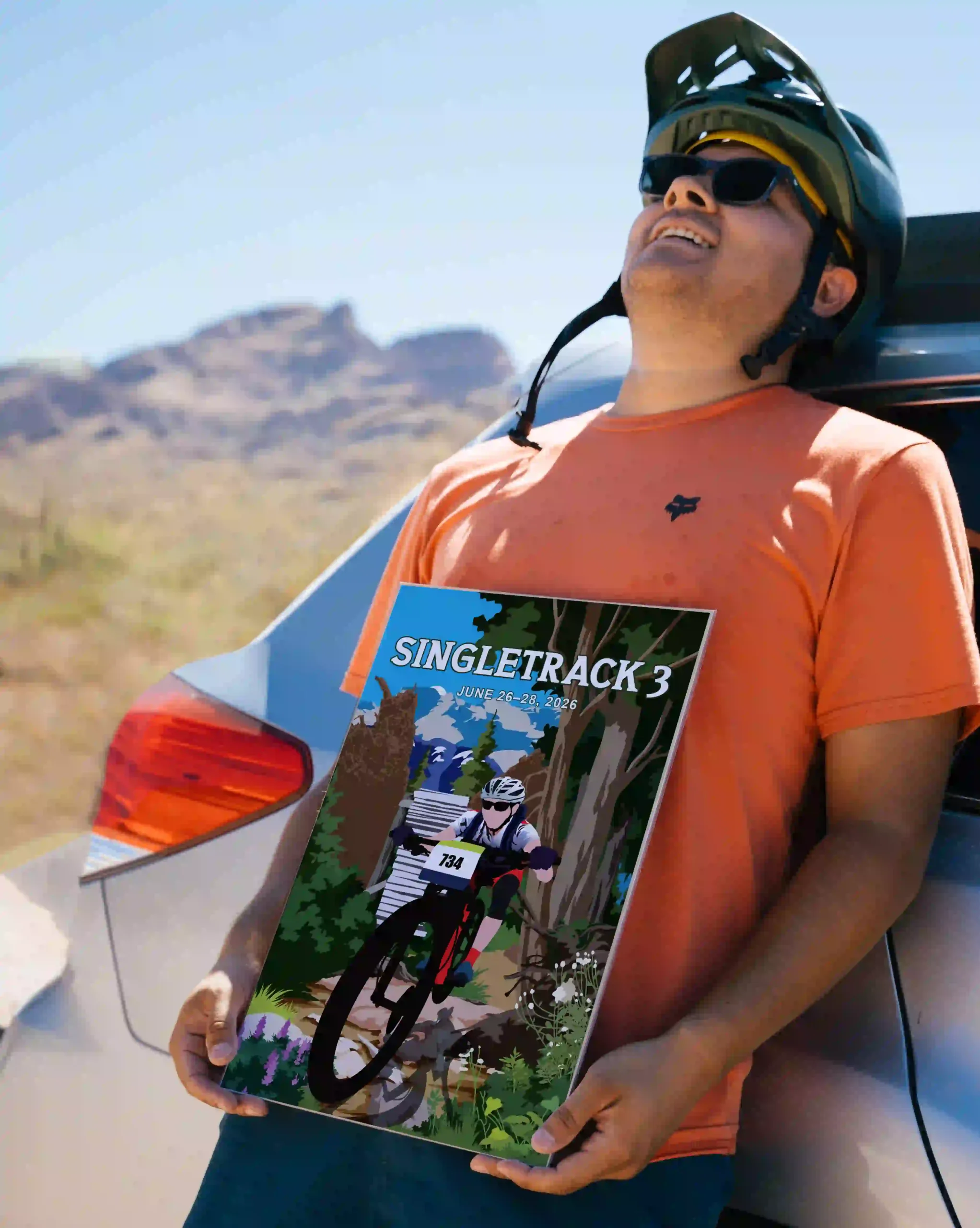 SingleTrack3_with car poster