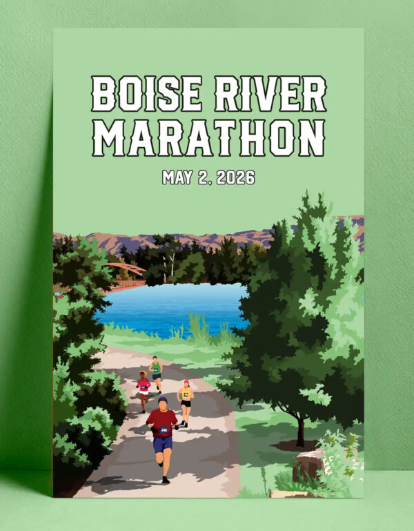 Boise River Marathon 2026 Official Finisher Award