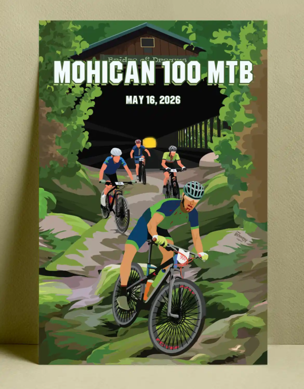 Mohican 100 MTB 2026 Official Finisher Award