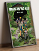 Mohican 100 MTB_Black frame poster