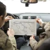 The Whole enchilada_senior-people-road-trip-with-map